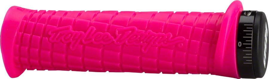 ODI Troy Lee Grips – Pink, Lock-On