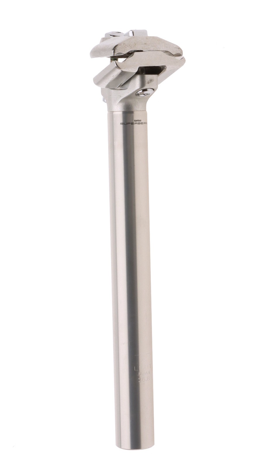 SunTour Superbe Seat Pillar Seatpost 26.8mm 255mm 25mm Silver NEW NOS VINTAGE