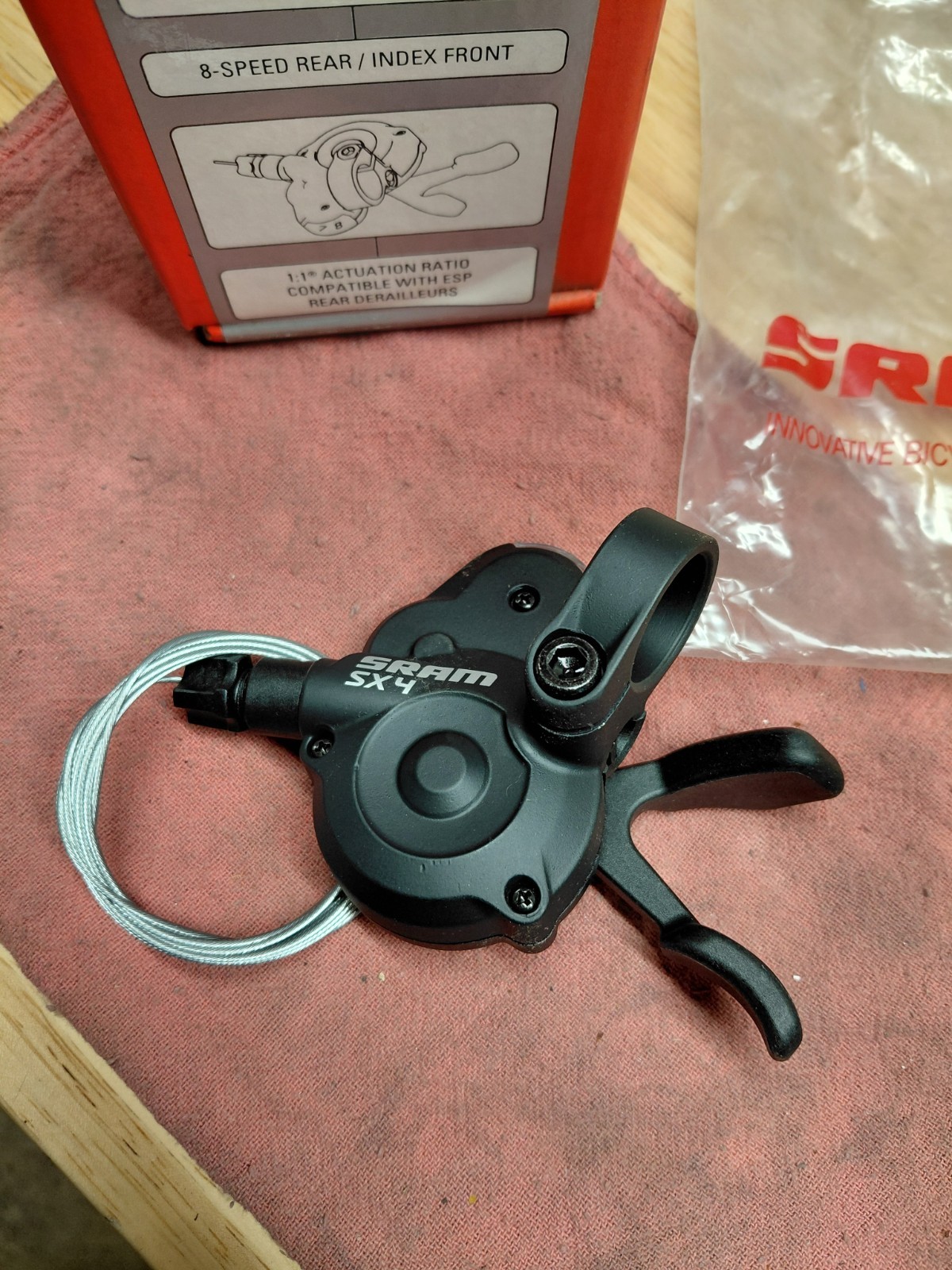 SRAM X4 Trigger Front Only NOS 3×8 Speed Shifter