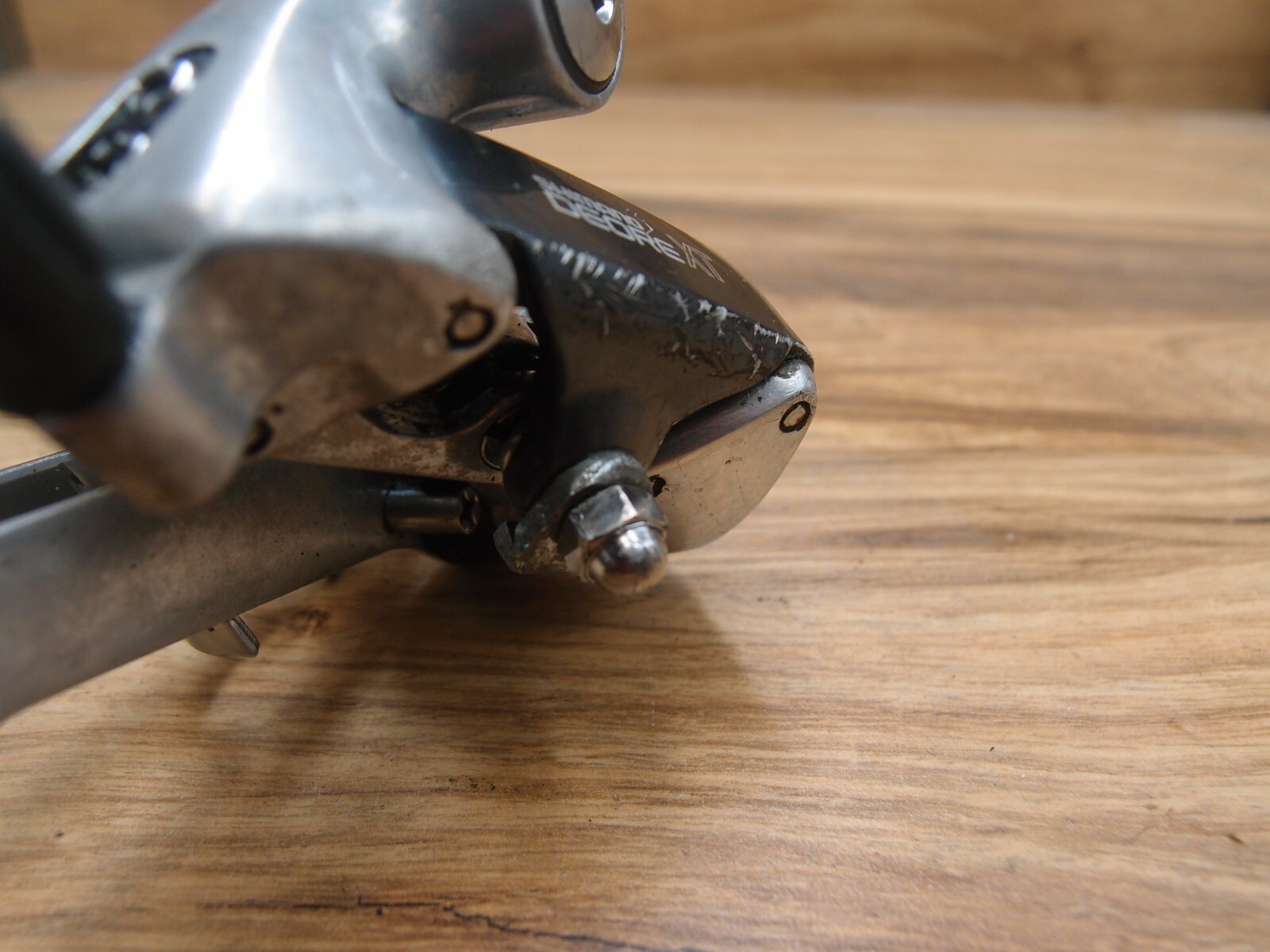 1989 rear derailleur Shimano Deore XT RD-M735 VIA Japan long cage 7 sp