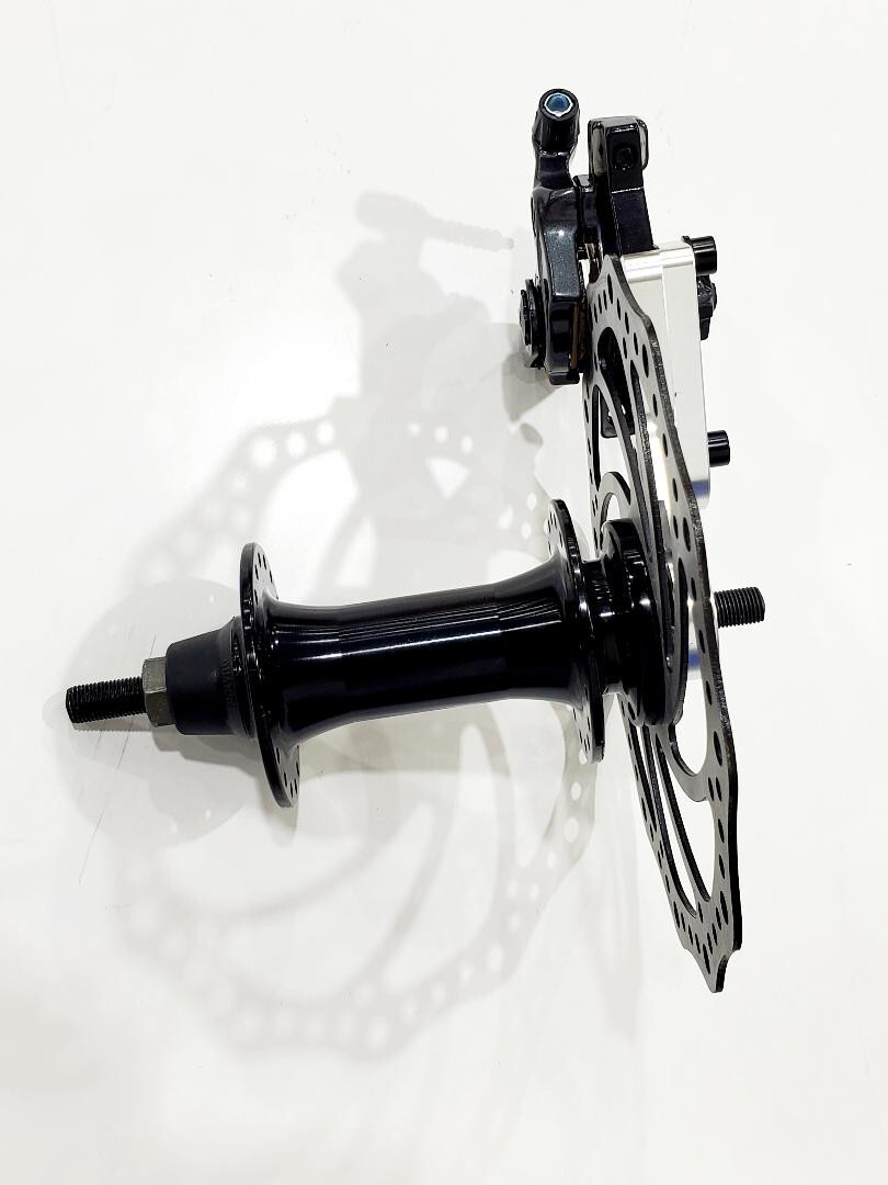 Bicycle ALUMINUM CNC DISC BRAKE ADAPTER WORKS ON FRONT AND REAR BIKE SIDE