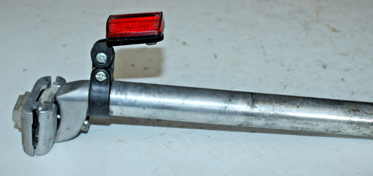 Kalloy Seat Post Tube 305/30.4mm 5mm Offset Silver MTB Gravel Hybrid Commuter :)