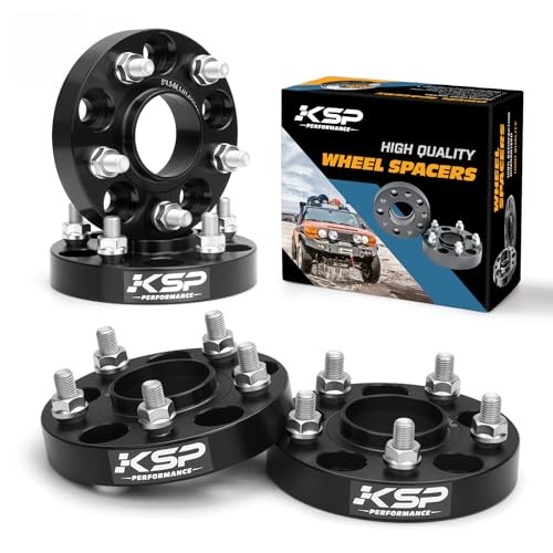 KSP 5×4.5 25mm Wheel Spacers for Hon-da Civic Accord Element CR 64.1mm Hub Bore