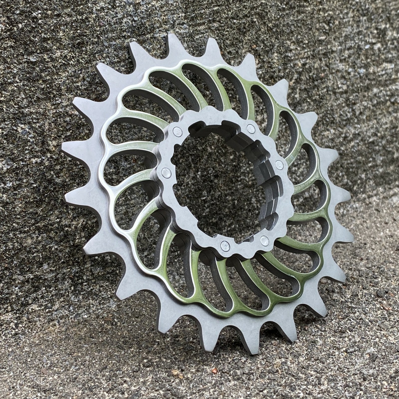 Boone Titanium Single Speed Double Step Cog Shimano HG 14 – 24 Tooth Options USA