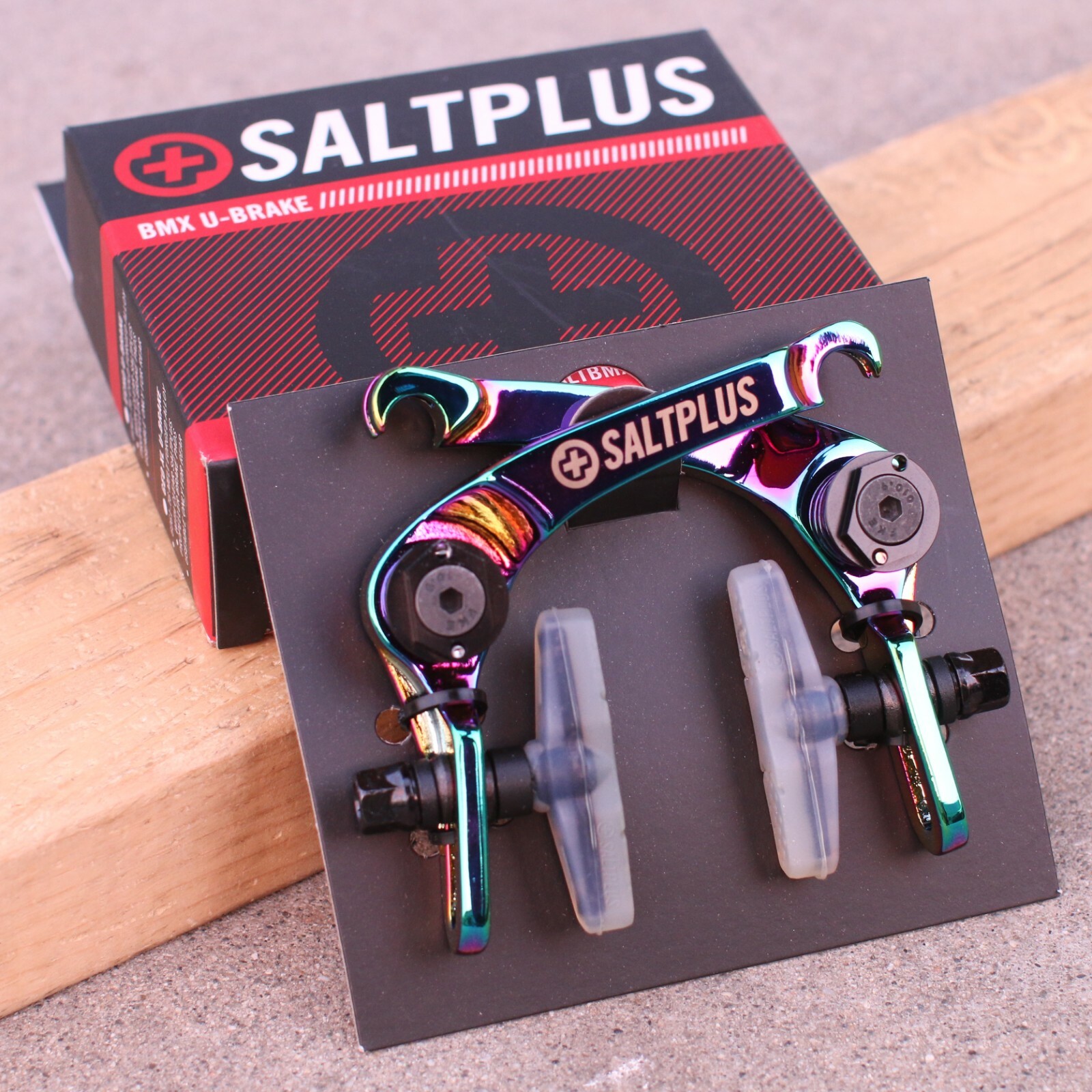 SALT PLUS BMX ECHO BICYCLE U-BRAKE OIL SLICK JET FUEL SHADOW ODYSEY