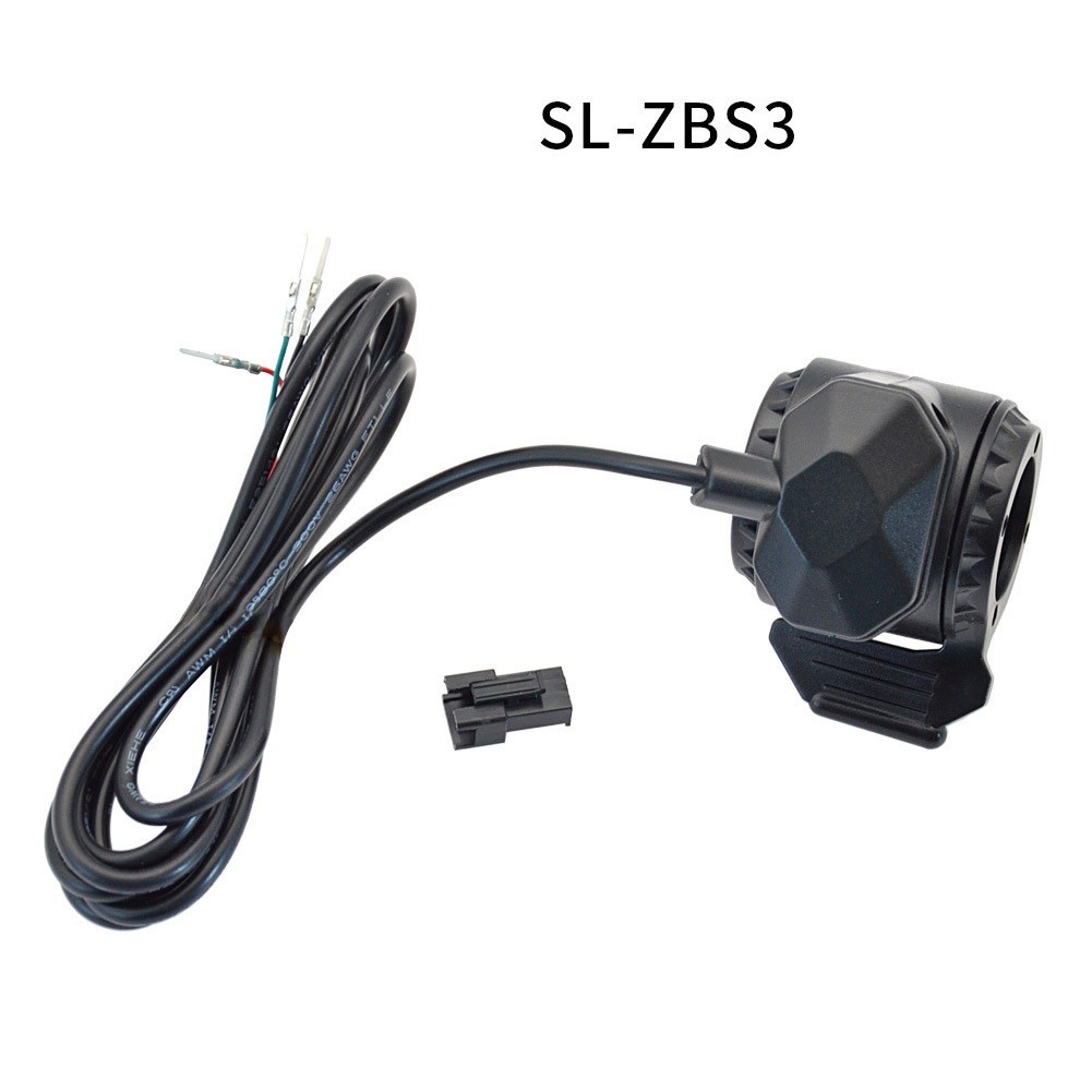 Left&Right Scooter Accessory Black Thumb Throttle Part Flame Retardant