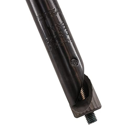 Bike Quill Stem Aluminum Quill Stem for 25.4mm Bicycle Handlebar, Black