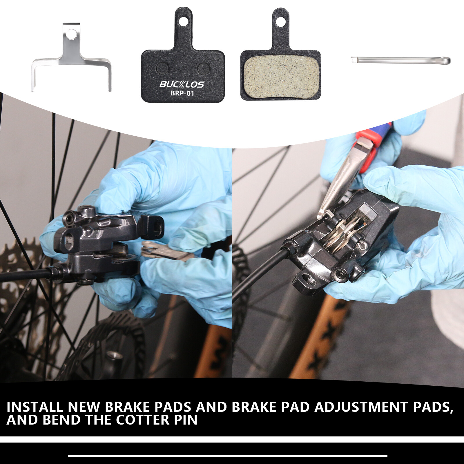 For Shimano Tektro B01S G01S E10.11 Disc Brake Pad Resin/Ceramic/Sintered Metall