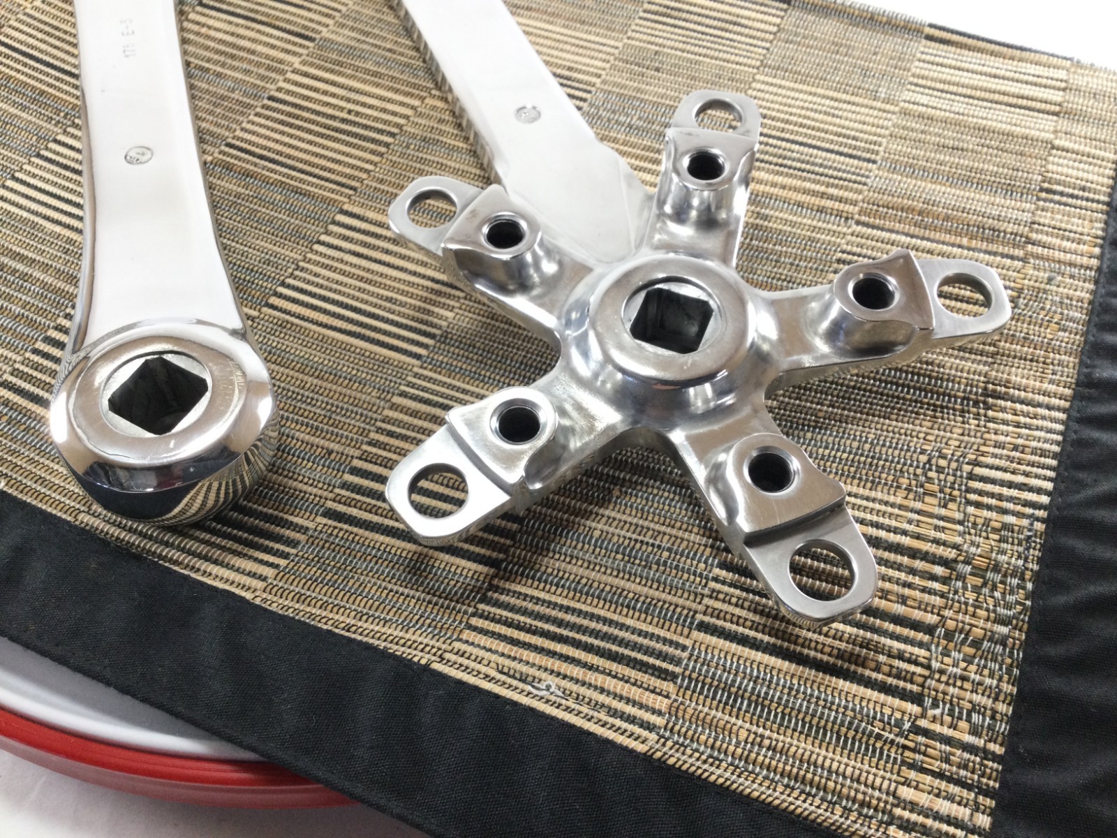 SPECIALIZED FLAG TRIPLE 74-110BCD 175mm CRANK ARMS SET grafton topline cooks …