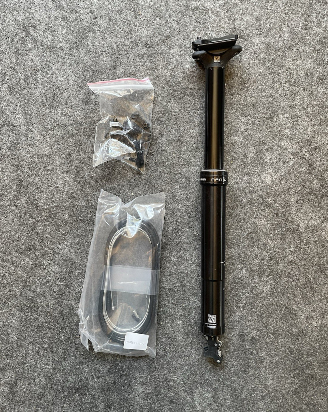 X-Fusion Manic Internal Remote Dropper Post, 31.6mm, 125mm Travel