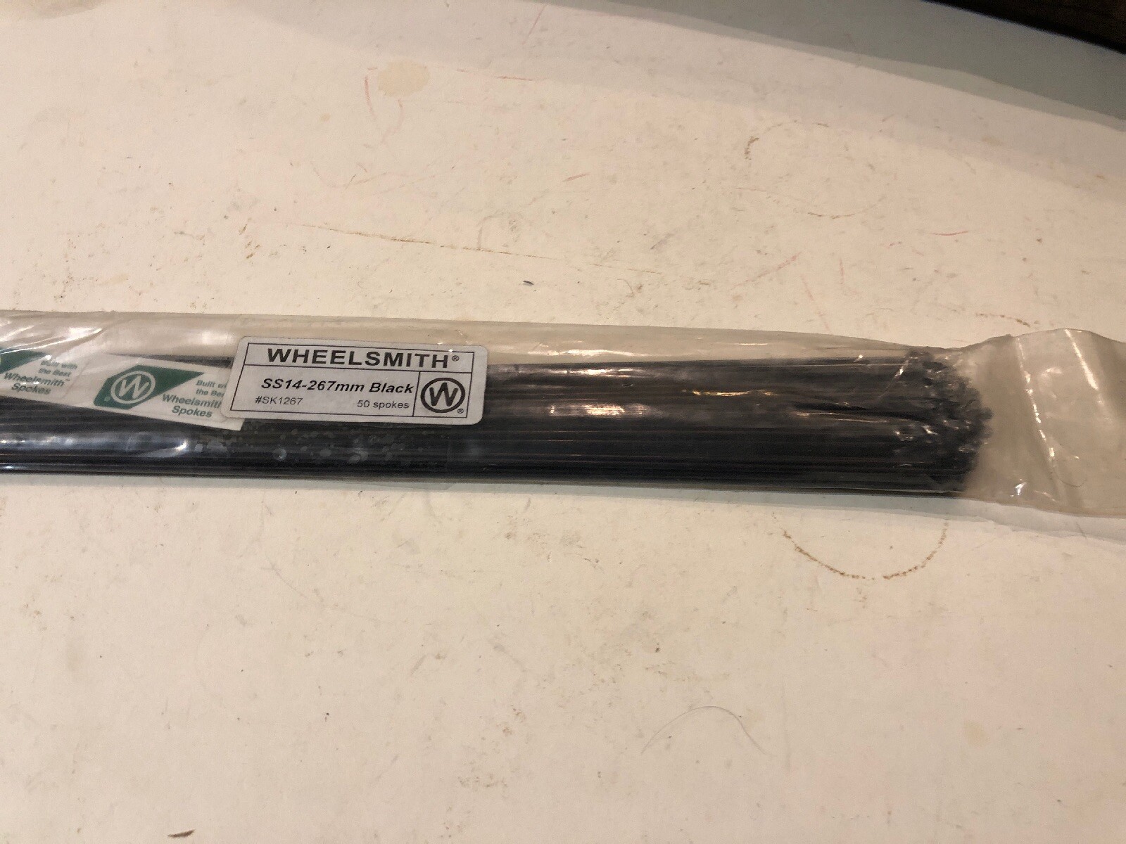 Wheelsmith SS 14-267 mm Black Spokes