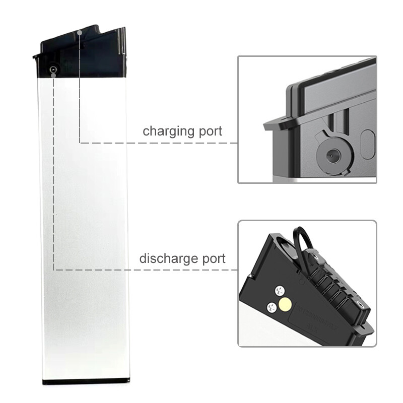 Rechargeable EBike Battery With Key & Charger 48V 14Ah 250W-500W-1000W E-Bike