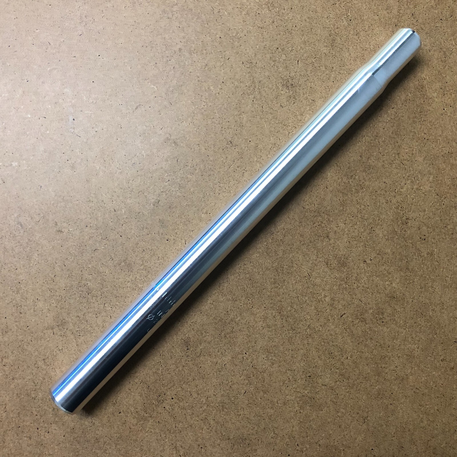 New Kalloy Bicycle Straight Seat Post 25.0 – 31.6mm Length 350mm No Logo Silver