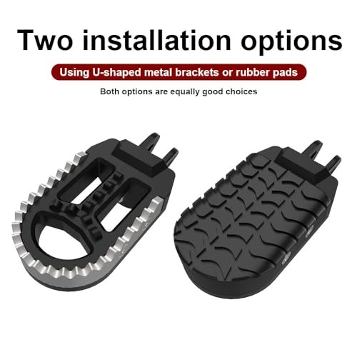 Motorcycle Foot Pegs Fit for Pan America 2020-2024 Pan America Standard Black