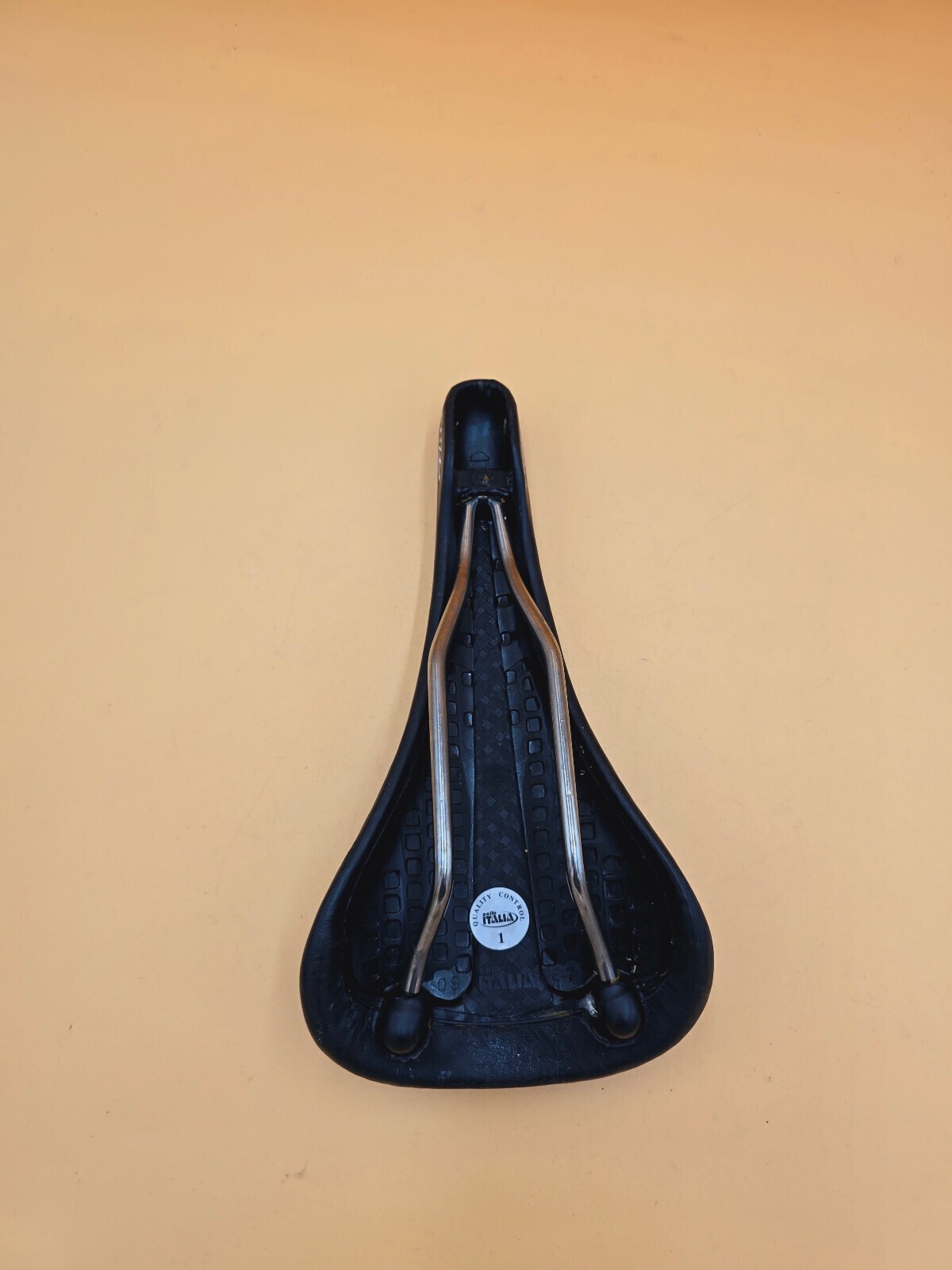 Saddle Selle Italia flite titanium black vintage retro saddle MTB road bike *excellent