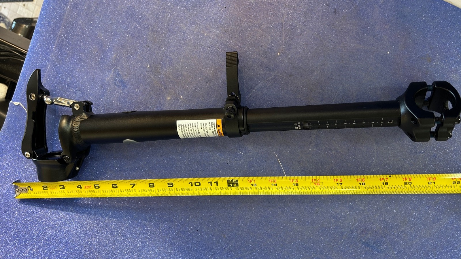 Very Heavy Duty Telescopic Stem, Seat, Post, onH