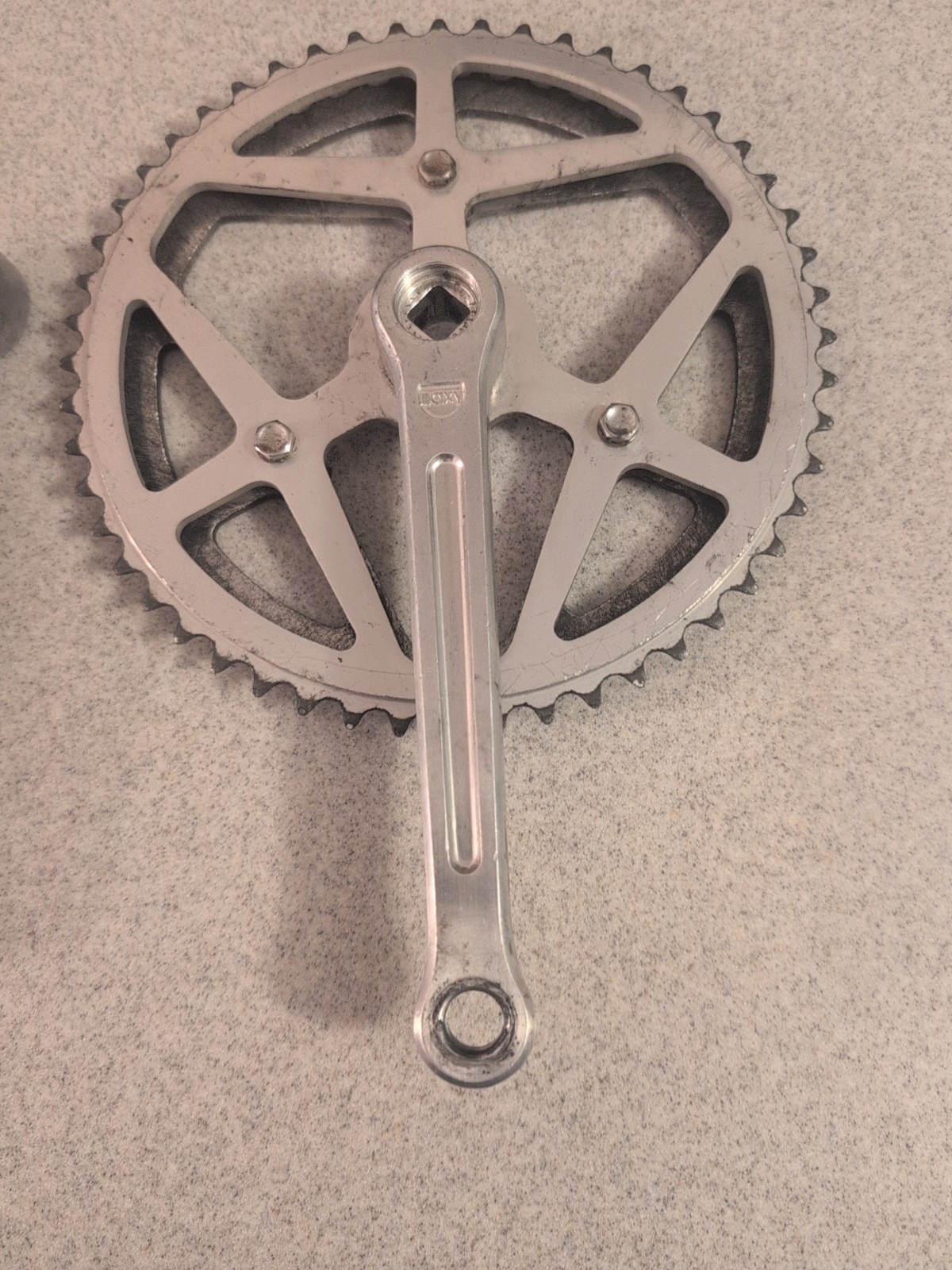 Vintage Sugino Maxy Crank 171 mm Forged 52T 48T Double Road Race 3 bolt set