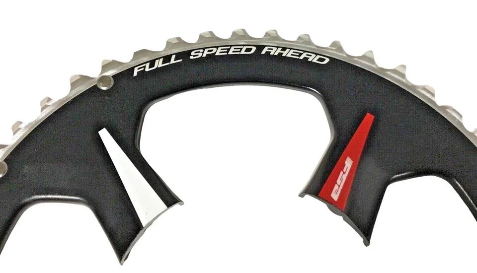 FSA K‑Force ABS 53T Chainring 110BCD 5‑Bolt 10‑11sp Red Decal WA421
