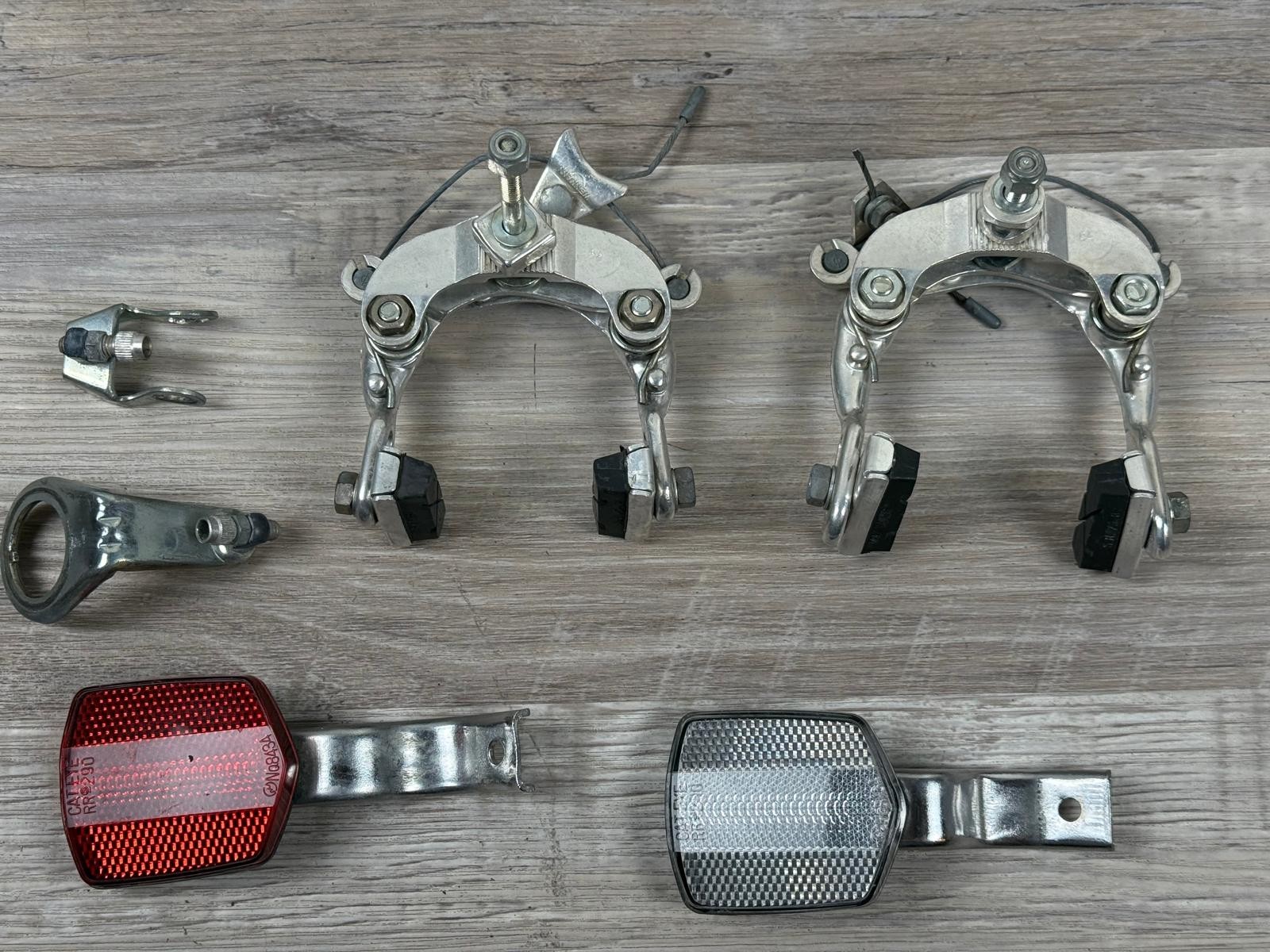 Weinmann Vainqueur 610 Center Pull Brake Calipers Front & Rear Black Label
