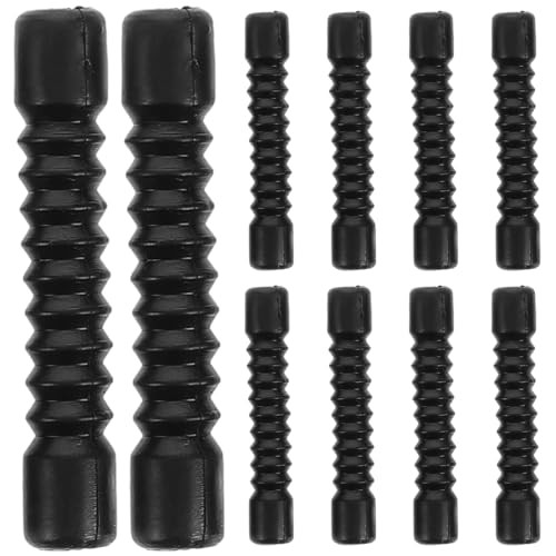 Motorcycle Brake Cable Dust Covers 10Pcs 1.65 Inch Rubber Protection Sleeves
