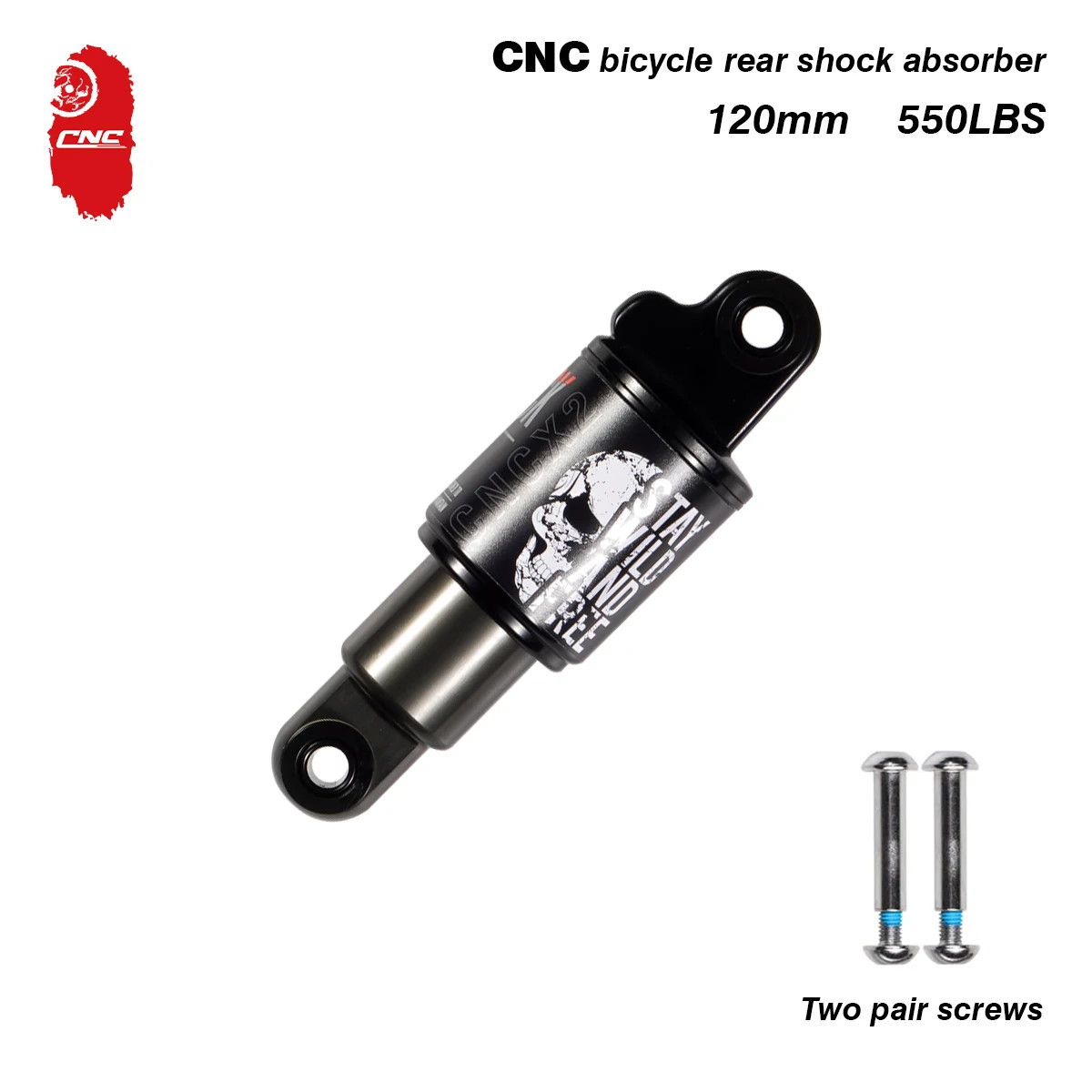 120/125/150/165/190/200mm Mountain Cycling Hydraulic Frame Air Shock Absorbers