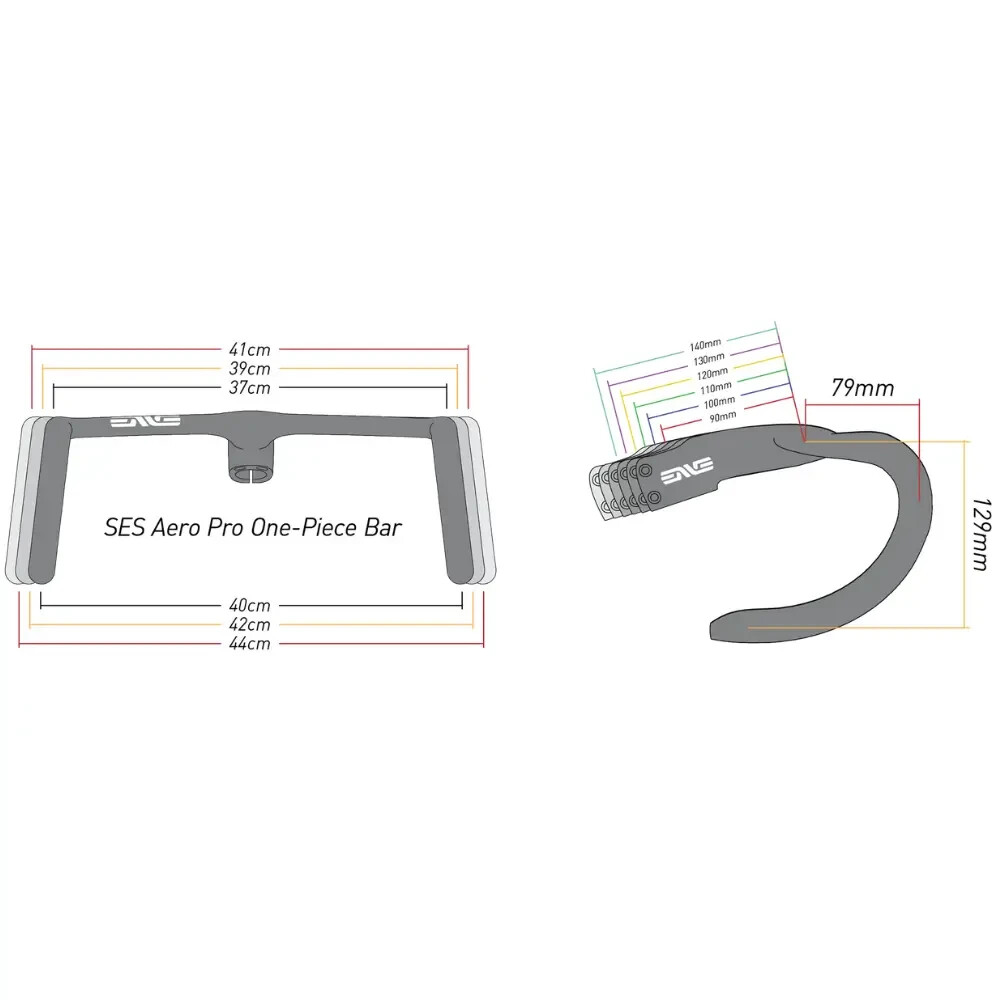 ENVE SES Aero Pro One-Piece Handlebar – All sizes!