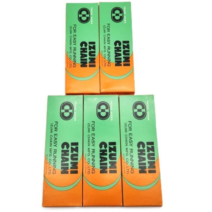 5-Pack IZUMI 410C STD 3/32″ 5/6/7-Speed Chain for Classic Vintage Bicycle Lot