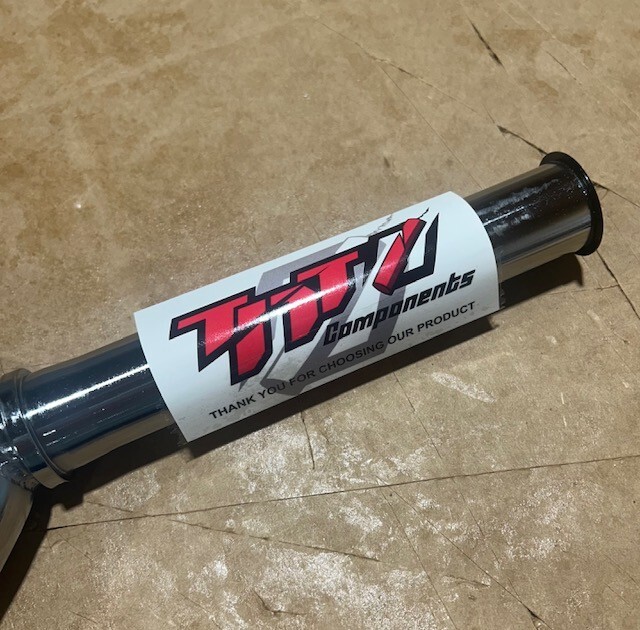 TNT BICYCLES 29″ BMX CRUISER FORK – CHROME PLATED (DISCOUNTED – B-STOCK)