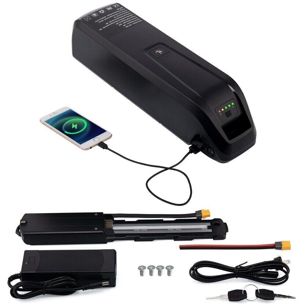 Hailong 36V Ebike Battery Lithium For 200-1000W Electric Bike Motor 30A BMS 5Pin