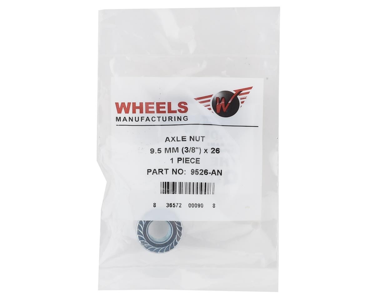 Wheels Manufacturing Outer Axle Nut (9.5 x 26tpi) [9526-AN]