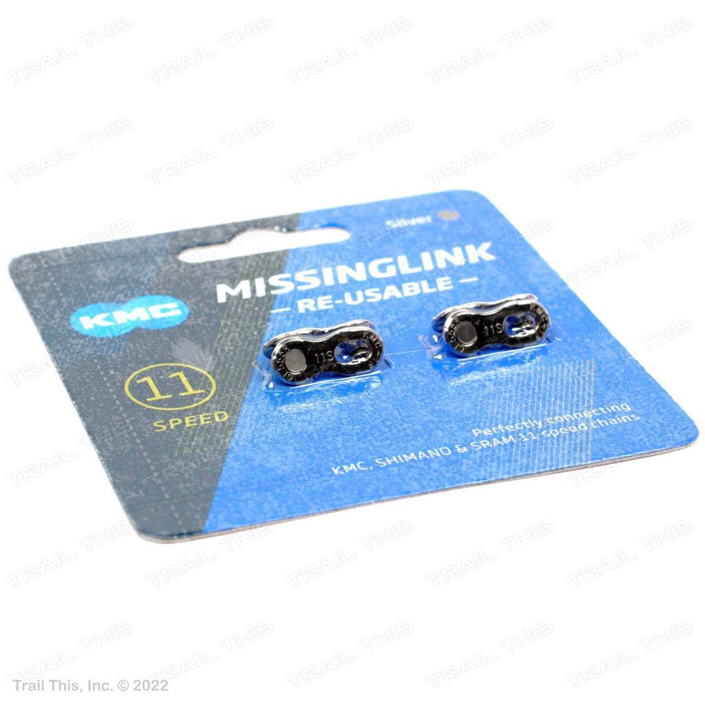 Two (2) Pack KMC 11-Speed Reusable Missinglink Bike Chain Links fit SRAM Shimano