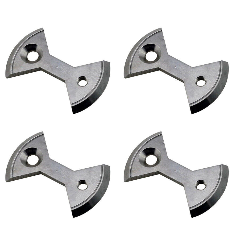 J&L 4pcs Bow tie Titanium Pedal Plate For SpeedPlay Zero & Light Action Titanium