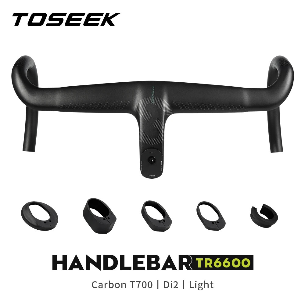 Road Bicycle Carbon Di2 Full Internal Cable Routing 28.6mm Integrated Handlebar