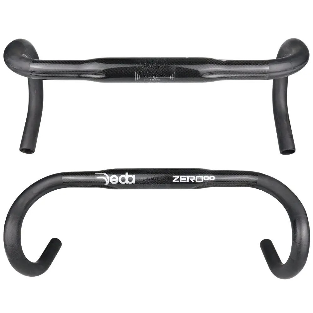Carbon Fiber Drop Bar Road Bike Handlebar 31.8mm 400mm 420mm 440mm 3K Glossy