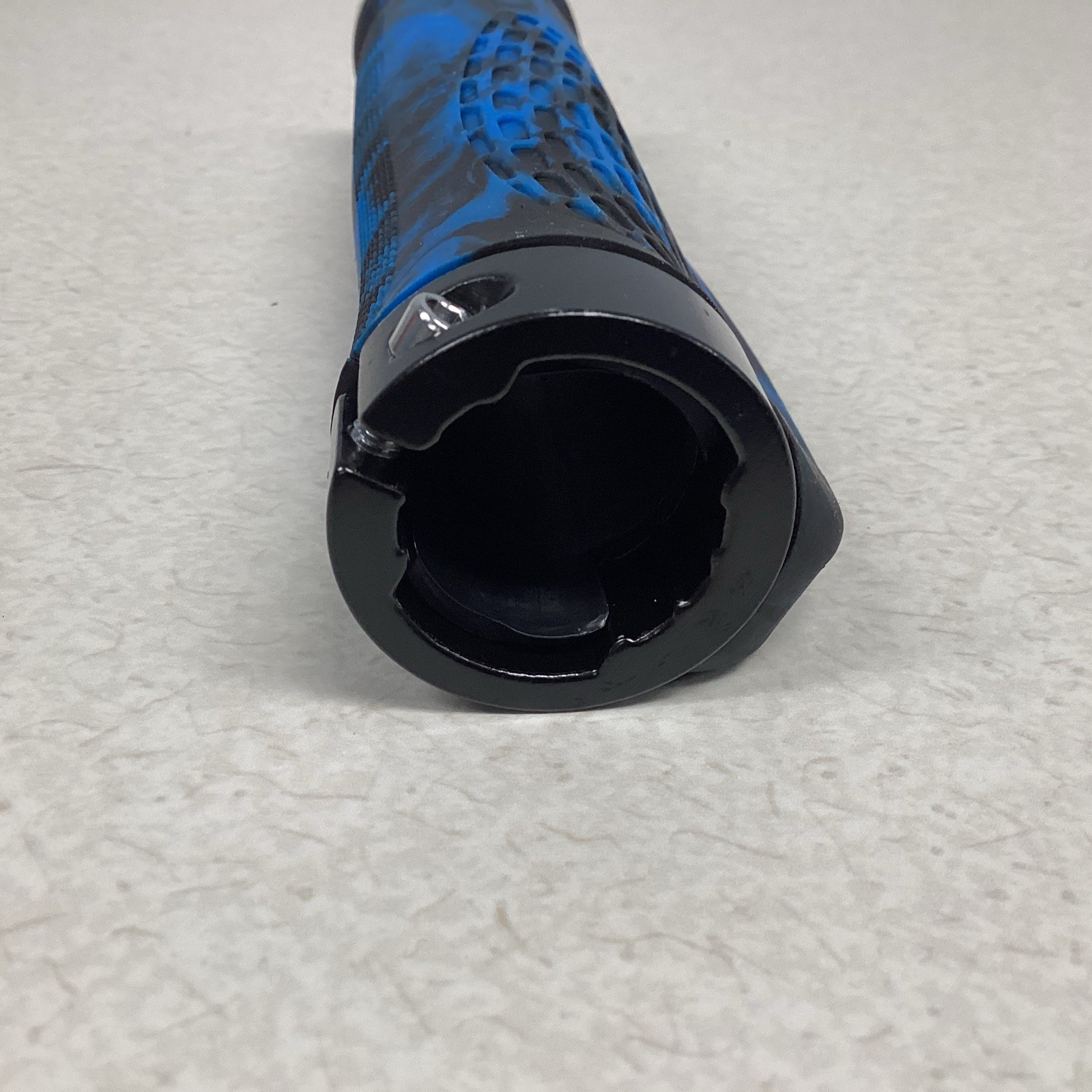 TOPCABIN Ergonomic Bike Grips Widen Holding Rubber Grips Rubber Blue (1 Pair)