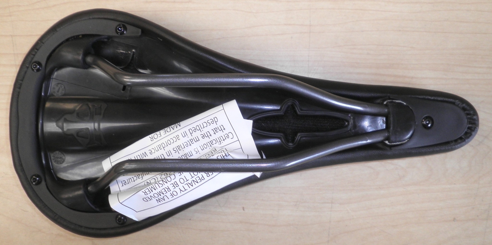 WTB SILVERADO BLACK/NEON ORANGE BIKE SADDLE/SEAT BICYCLE PARTS 42-5