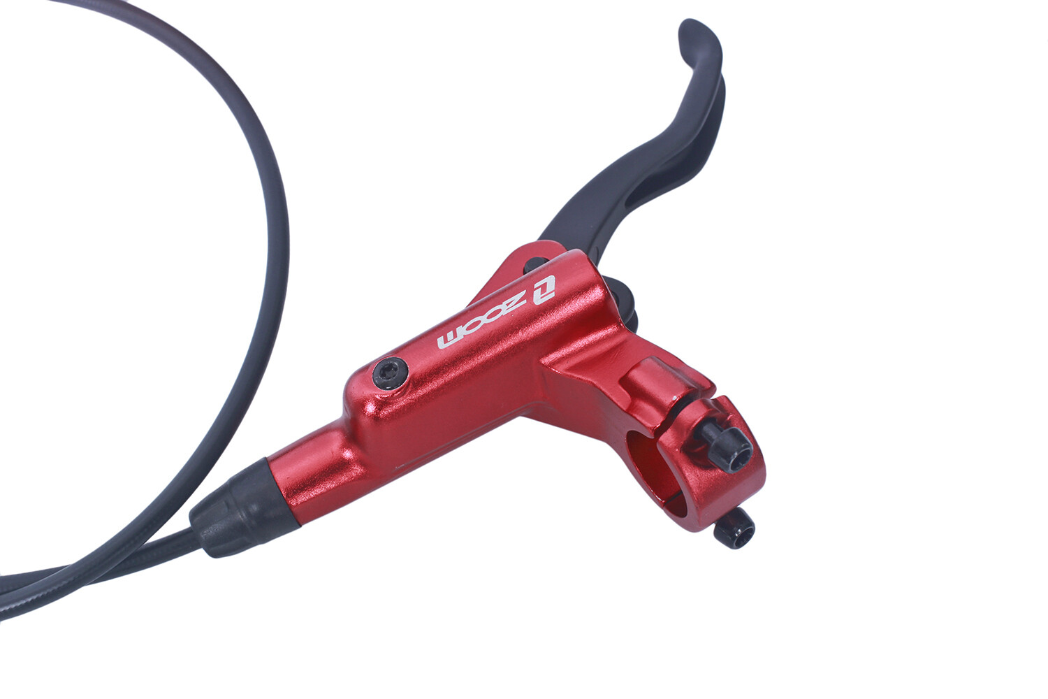 Zoom HB875 Mountain eBike Biking Hydraulic Disc Rotor Brake Set Red Color