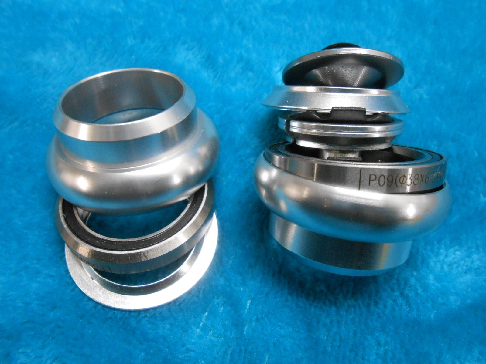 1″ Threadless Headset 22.2mm X 32.5mm X 27mm Sealed Bearing Alloy Silver Schwinn