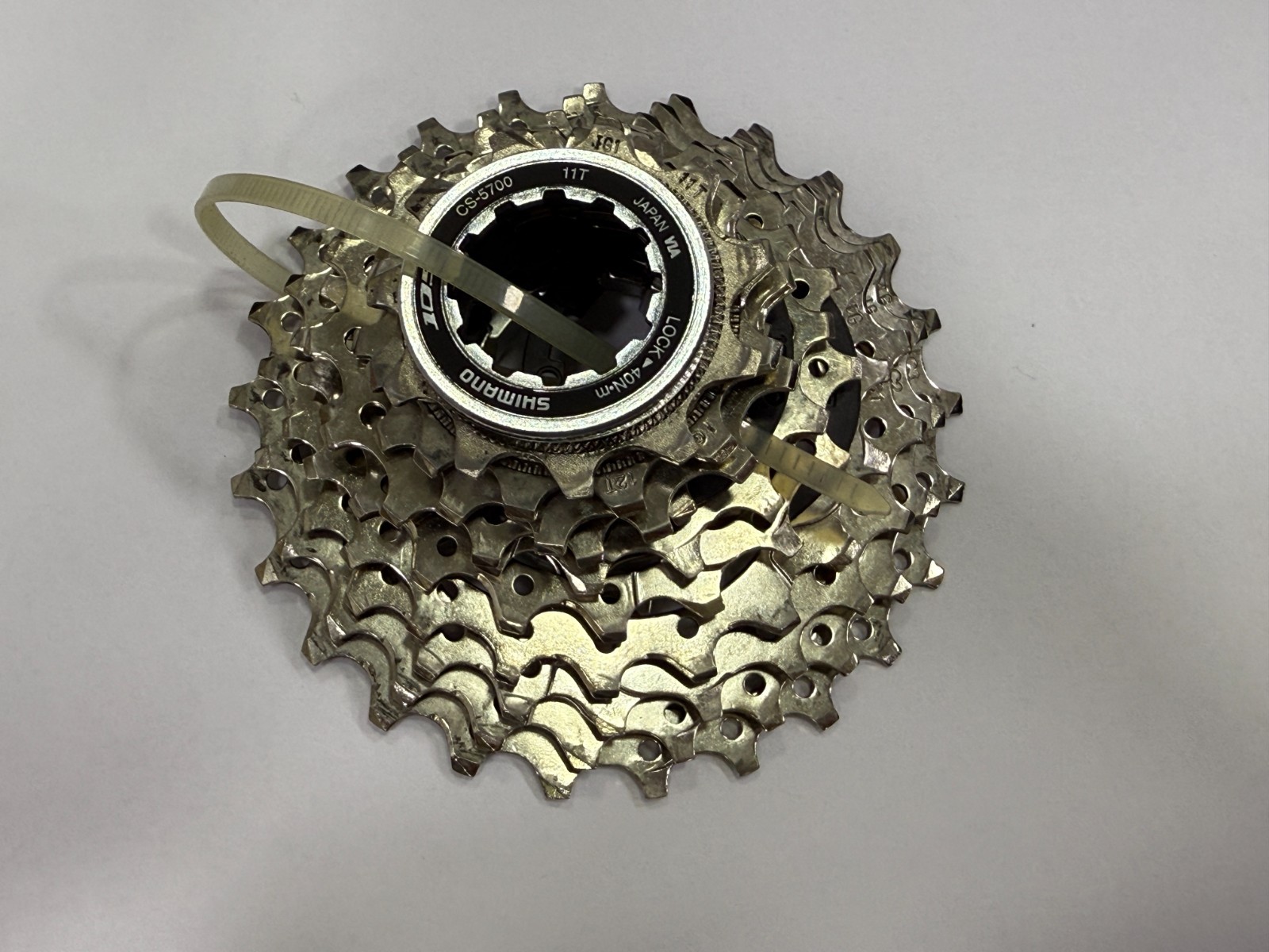 (Used) Shimano CS-5700 10Speed Cassette (11-25T) Silver