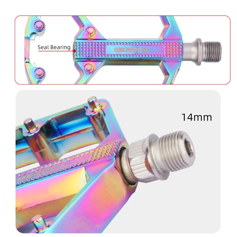 Ultralight Sealed Bearing Pedal Non-slip Pedal Use for MTB BMX Road Bike