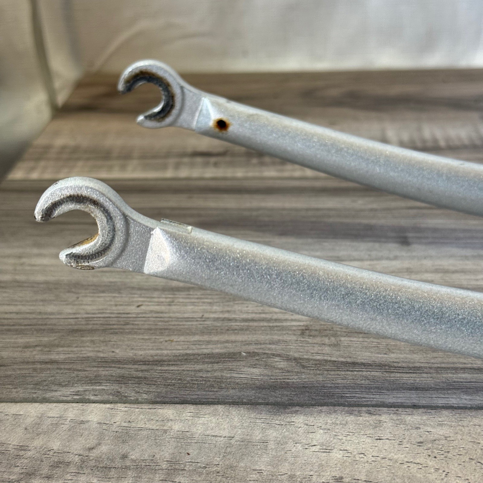 Bridgestone 700C Road Fork 1-Inch Threaded Short 125 Steerer Lugged Crown Silver