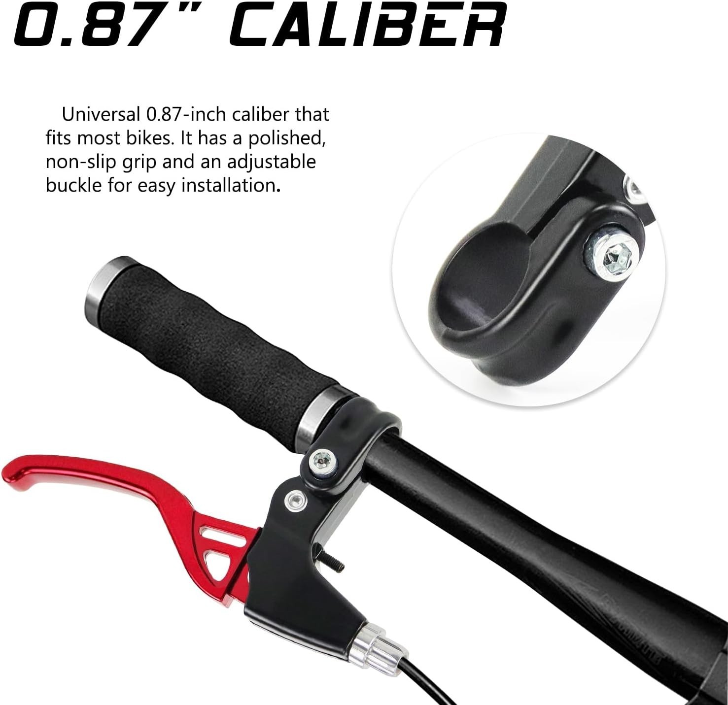 V-Type Bike Brake Set, Complete Universal Bike Front and Rear MTB Brake, Bicy…
