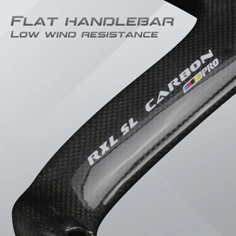 Carbon Road Bike Handlebar Integrated With Stem Internal Routing Drop Bar 28.6mm