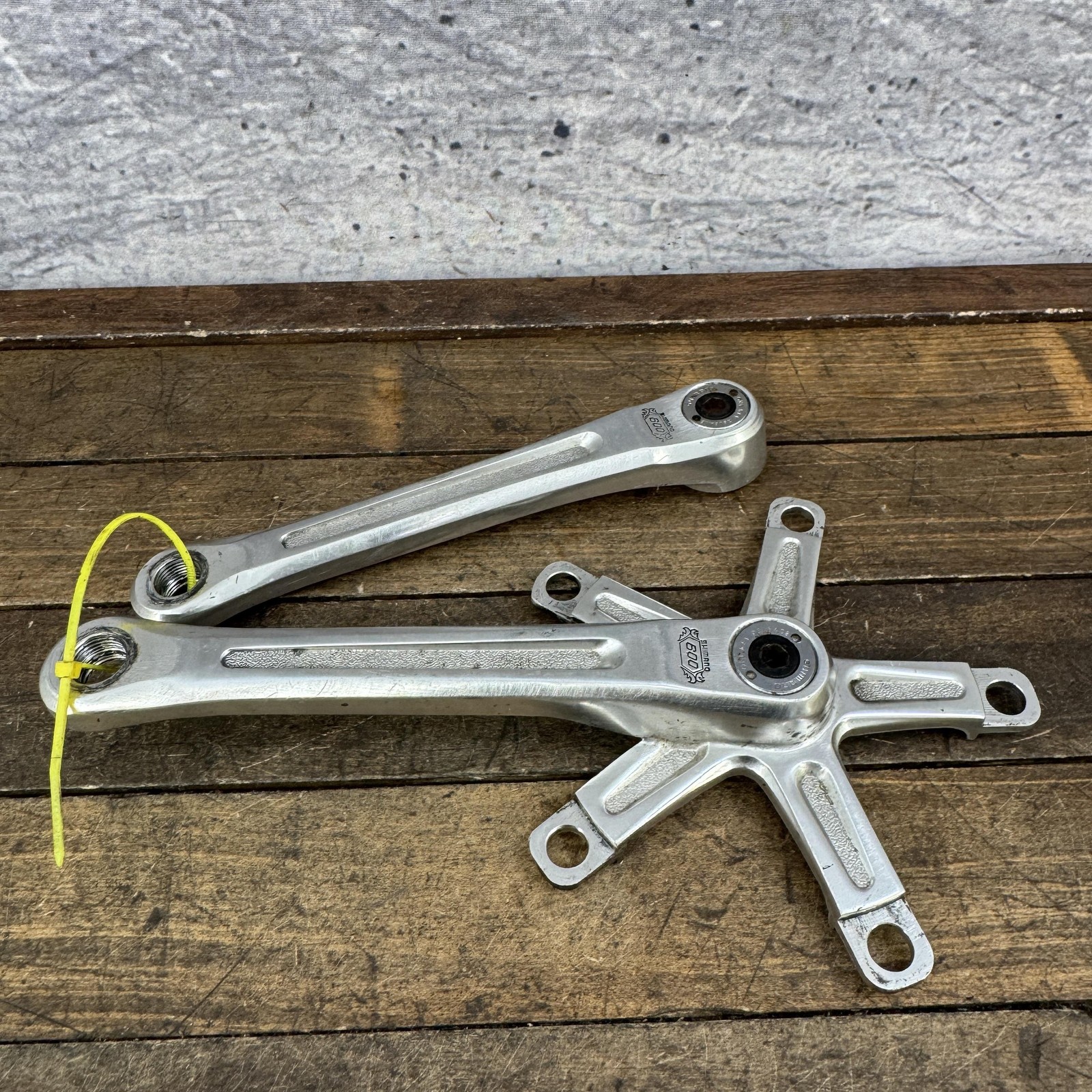Vintage Shimano 600 Arabesque Crankset 170mm Old School BMX 130 BCD Japan