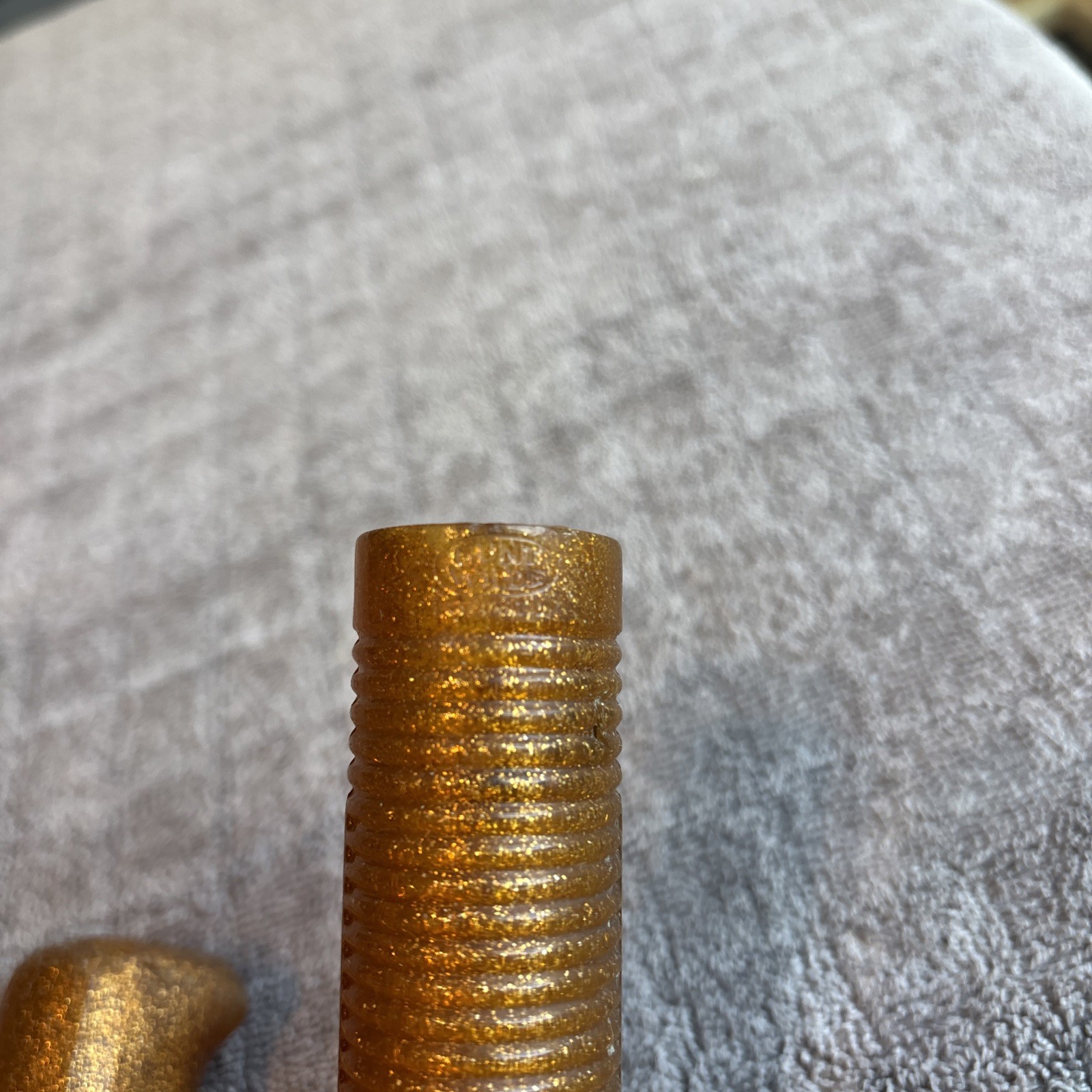 Gold Bicycle Hand Grips 4 5/8” – Huffy Murray Muscle Bike 1970’s