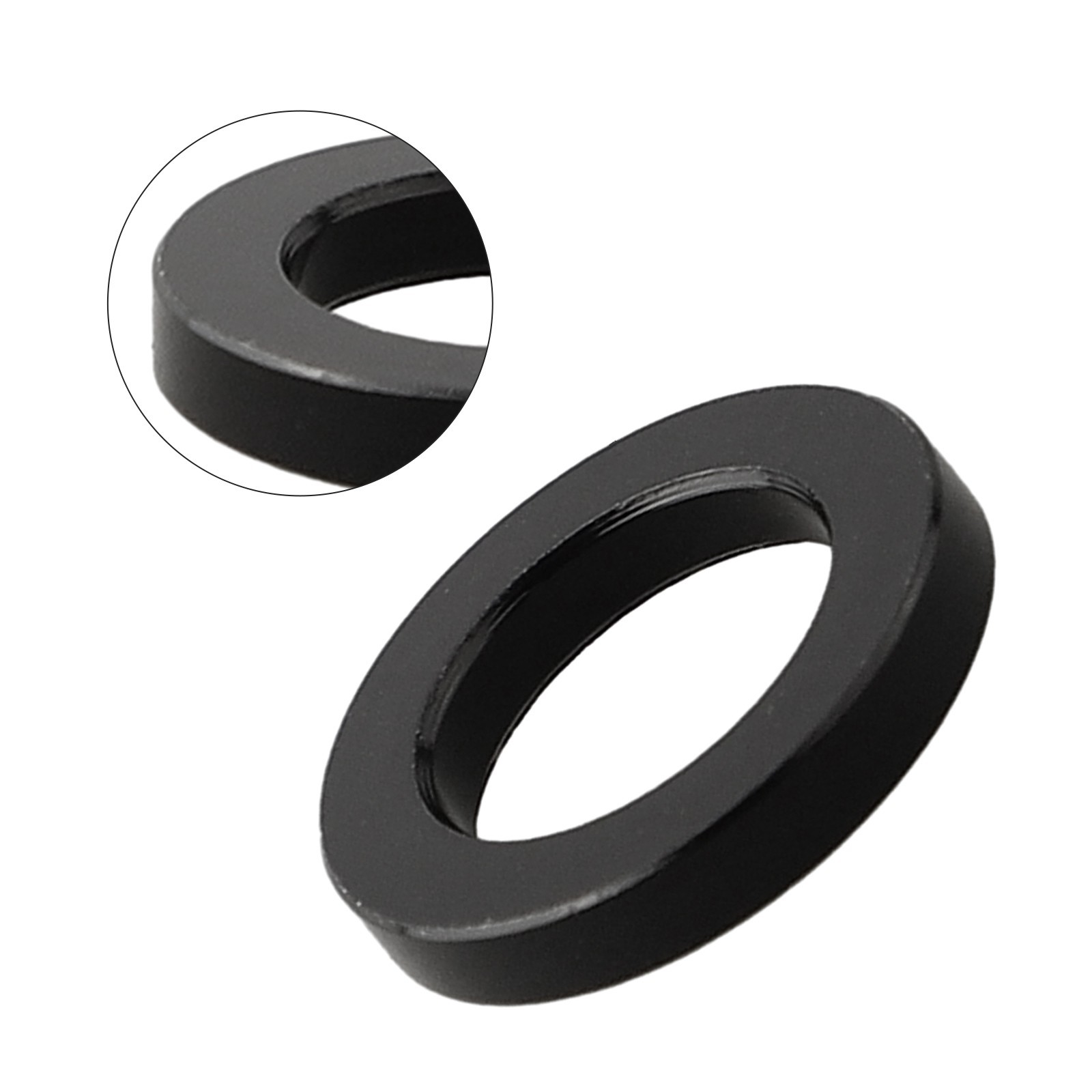 Tools Thru Axle Washer 1-3g Black Conical Washers M12x3/7.5mm M15x0.2/5mm