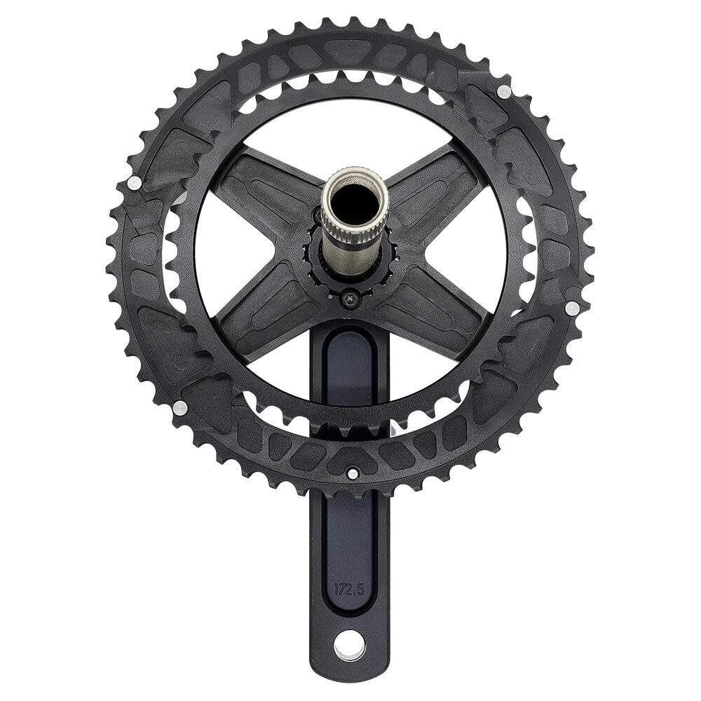 Road Bike Crankset Crank 170/172.5/175mm Double Chainwheel 50-34T/52-36T/53-39T