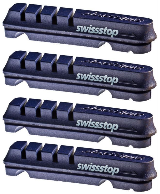 SwissStop BXP Flash Evo brake pads Fit Shimano Sram alloy rim Road 1 or 2 Pair