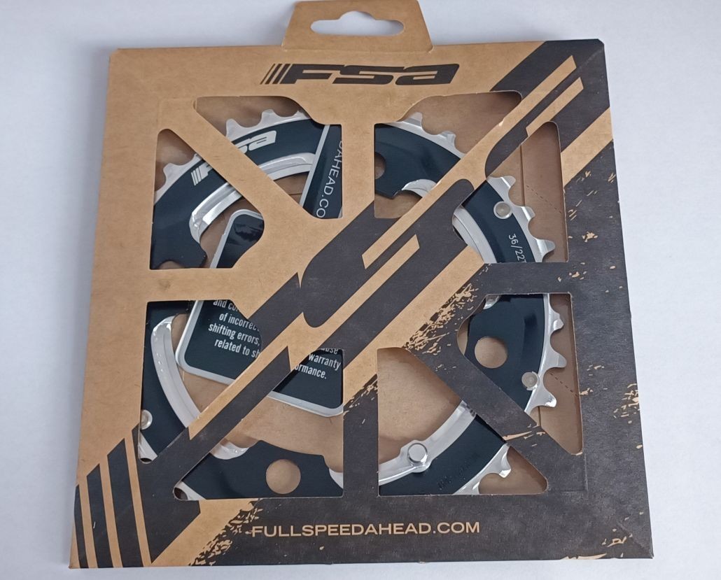 FSA chainring Pro MTB e-bike 36T 104 BCD alloy 4 holes bolts 104×36 black WB272B