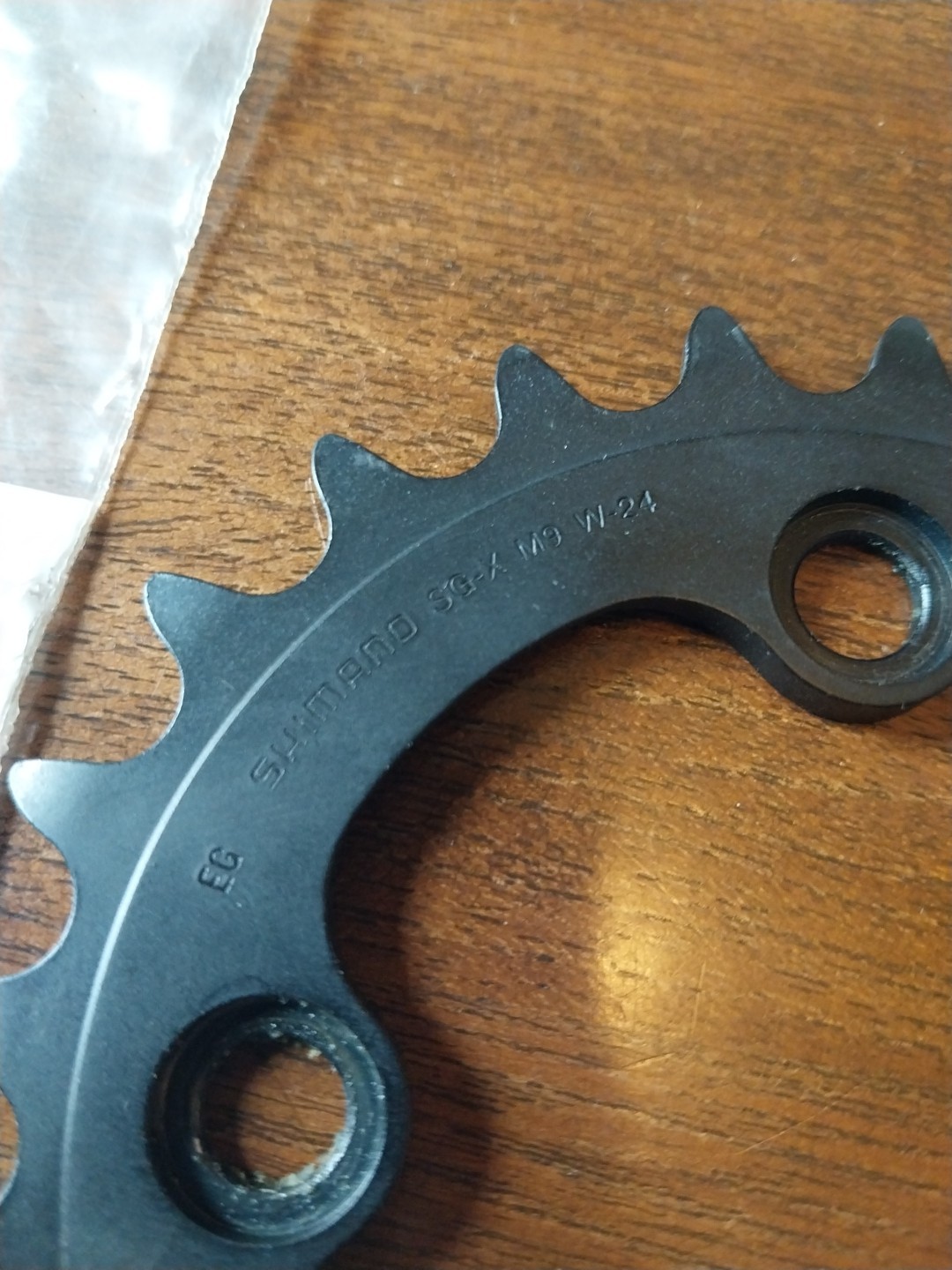 Shimano XTR 24T 64mm BCD 9spd Small Chainring M960 Black